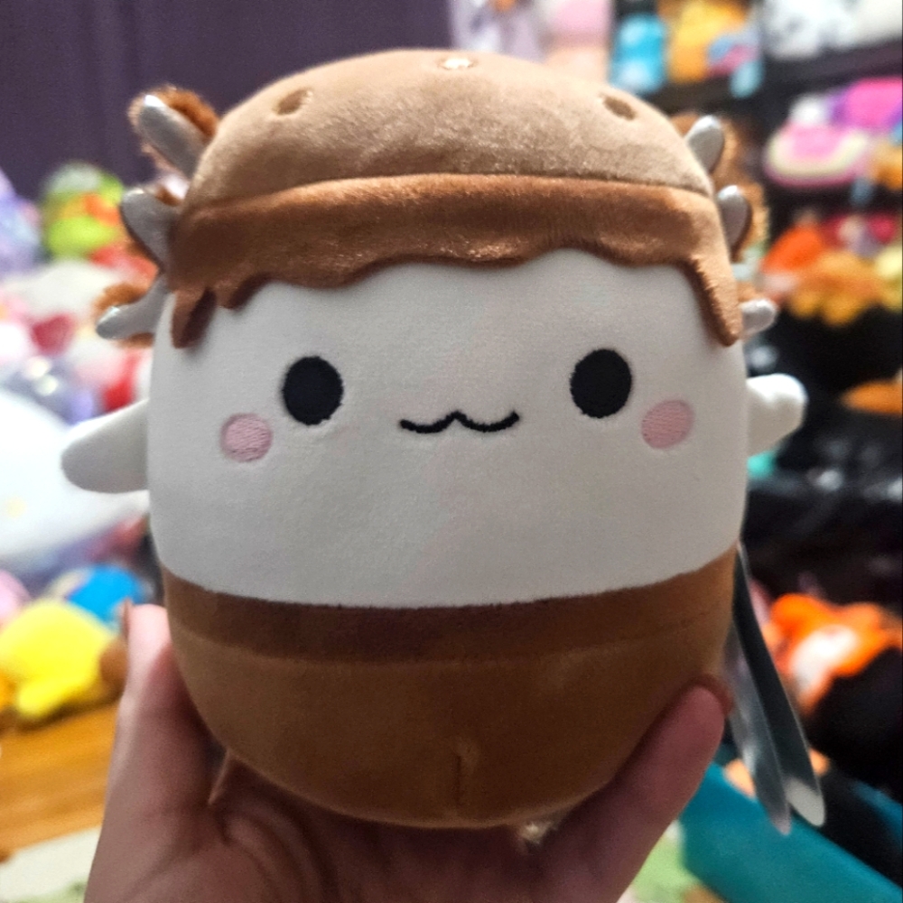 NWT Prometheus the Axolotl S’mores 5" Squishmallow